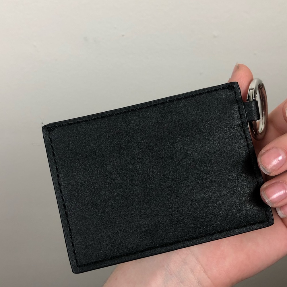Nine West Black Credit Card Holder Keychain - Picture 4 of 4